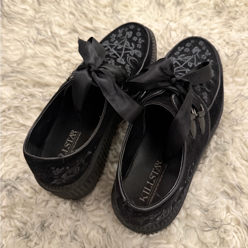 Killstar ‘Enchant Me’ Creepers - Black - Picture 2 of 6